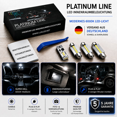 Kit luci abitacolo led premium - luci,